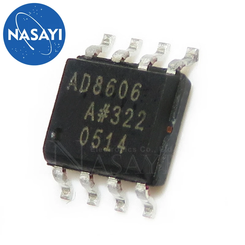 5PCS Chip AD8606ARZ  AD8606AR AD8606 SOP-8