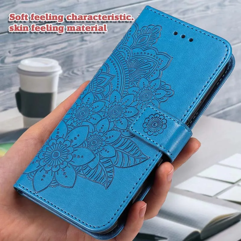 For Vivo Y21 Y21S Y 21 Phone Case Leather Flip Wallet Stand Back Cover for Vivo Y33S Y53S Y52 Y72 Y73 2021 Y71T 5G Fundas