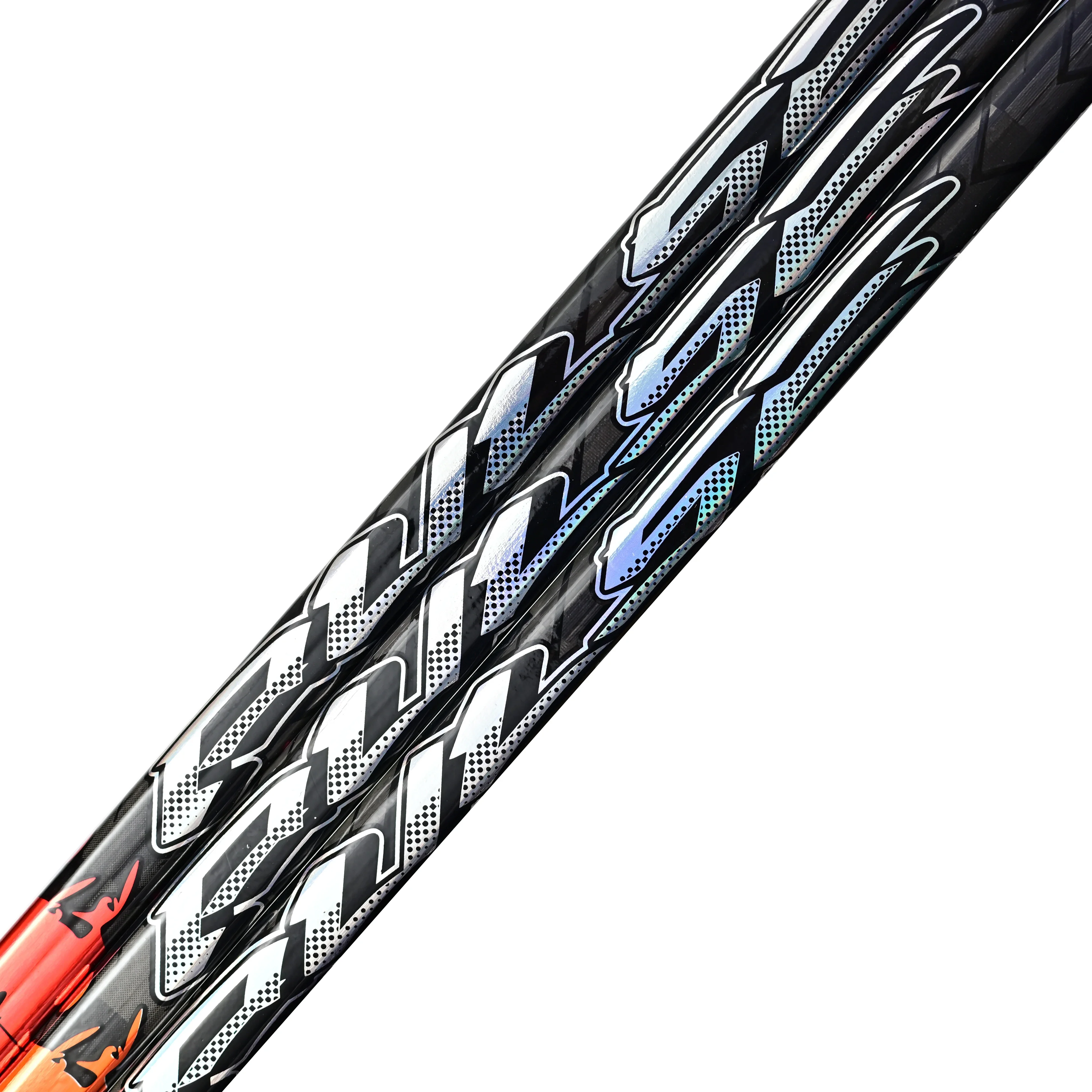 

[2-Pack][SR][PULSE][Graffiti ORANGE] Real Ice Hockey Sticks PULSE Orange With Grip T700 Full Carbon Fiber Free Shipping P28 P29