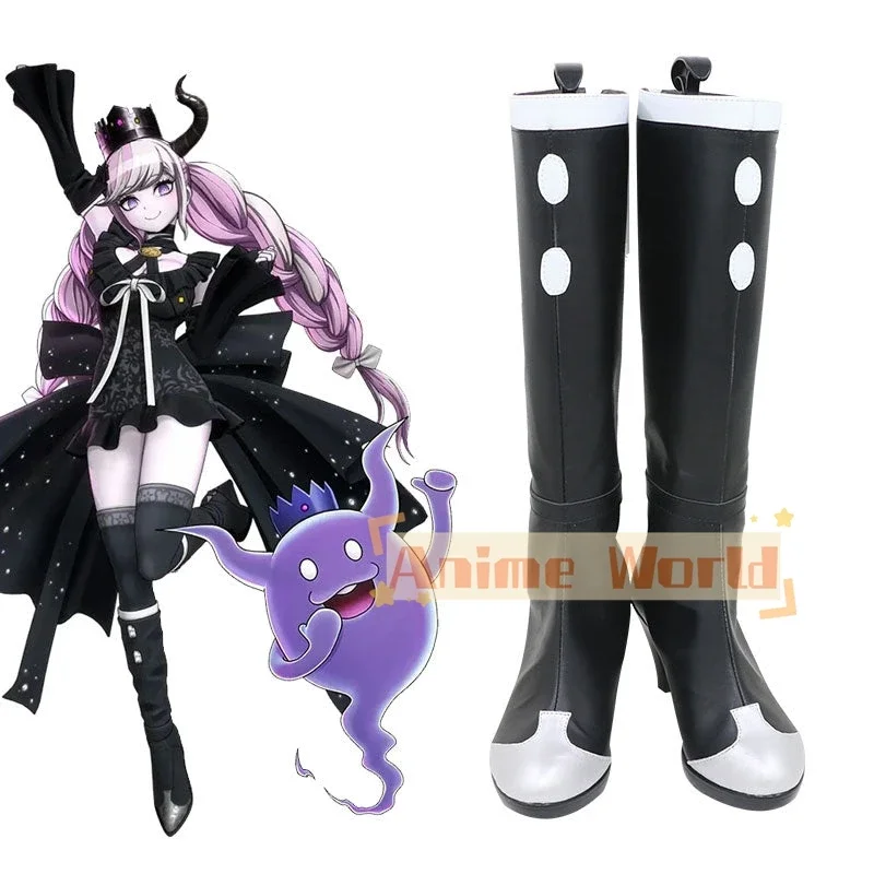 

Мастер-детективные архивы. Архивы Enigma: Rain Code Enigma Girl Shinigami Shoes Сапоги для косплея.