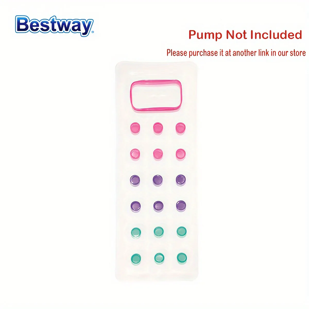 Bestway43040 Schwimmbad schwimmende Liege, 188x71cm PVC Wasser schwimmende Hängematte