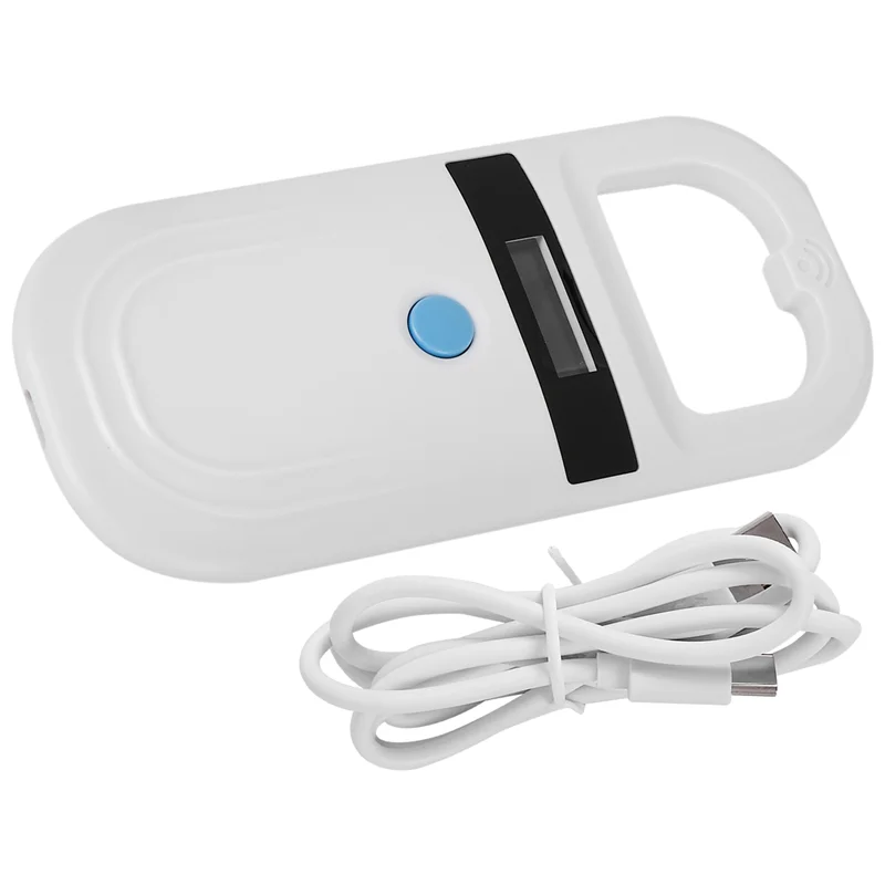 B27B Microchip Reader RFID 134.2Khz, Pet ID Microchip Scanner With 0.91 Inch High Brightness OLED Display For Animal Tracking