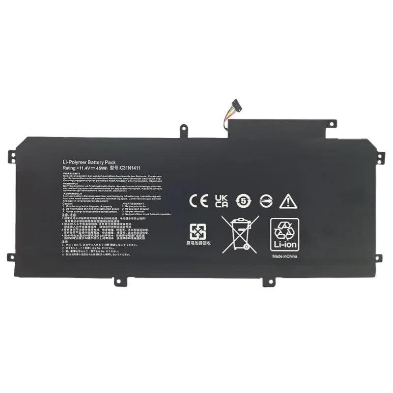 New 11.4V 45WH C31N1411 Laptop Battery For Asus Zenbook UX305 UX305L UX305F UX305C UX305CA UX305FA U305F U305FA U305L Lithium