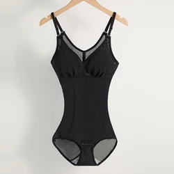 Women's One Piece Shapewear With Bra There Are wire free Body Shaper Slimming Clothes