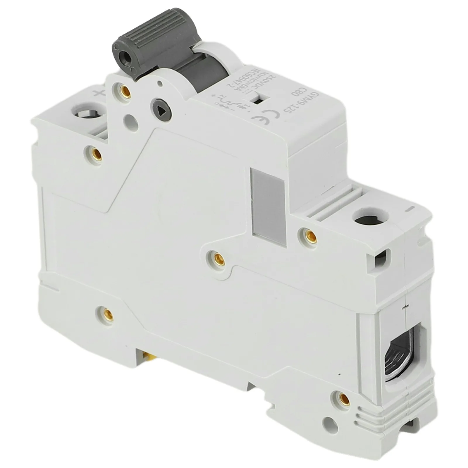 قاطع دائرة DC مع دائرة قصيرة مدمجة وحماية من الحمل الزائد متوفر في تقييمات التيار المختلفة 80A 125A