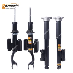 1Pcs For Mercedes Benz W205 C450 C43 AMG 4Matic Front Rear Suspension Strut Electric Shock Absorber A2053208502 A2053206000