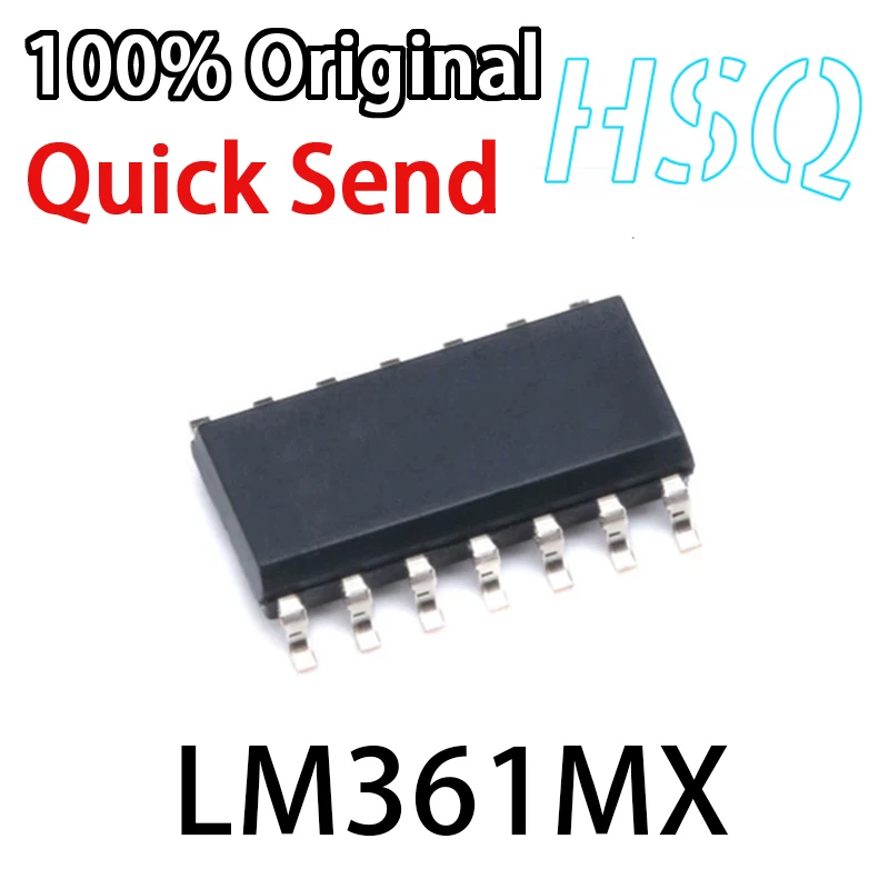 

1PCS New Original LM361M LM361 LM361MX Patch SOP14 Analog Comparator