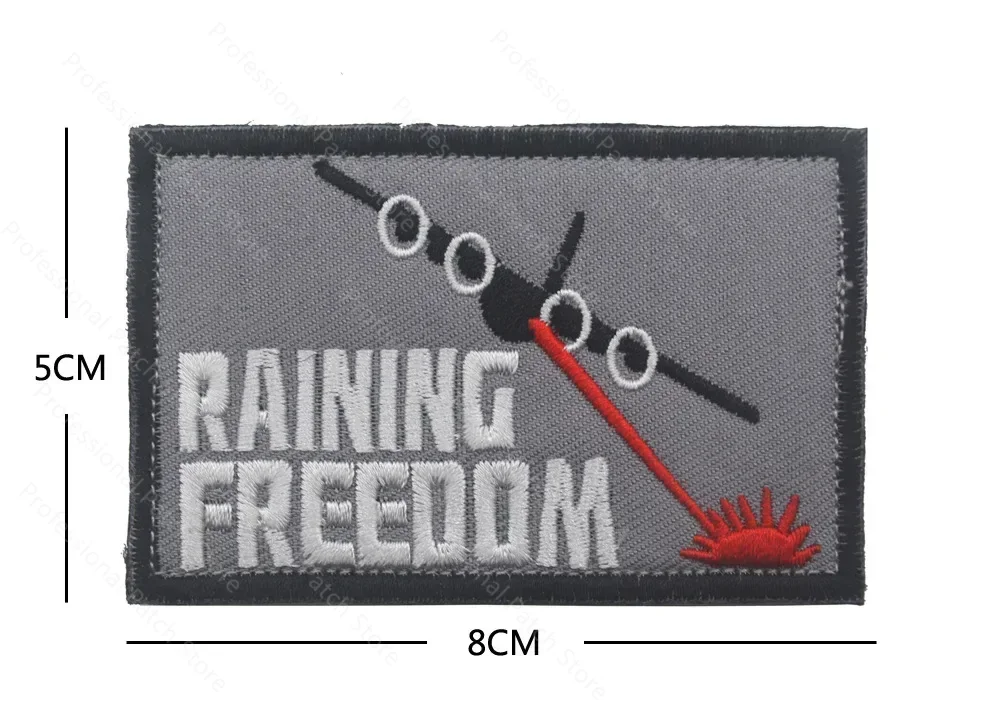 Hot Selling   Funny Classic Saying Patch Motivational Phrases Biker Slogan Words Patches Appliqued Sticker Chevron Strip Badge