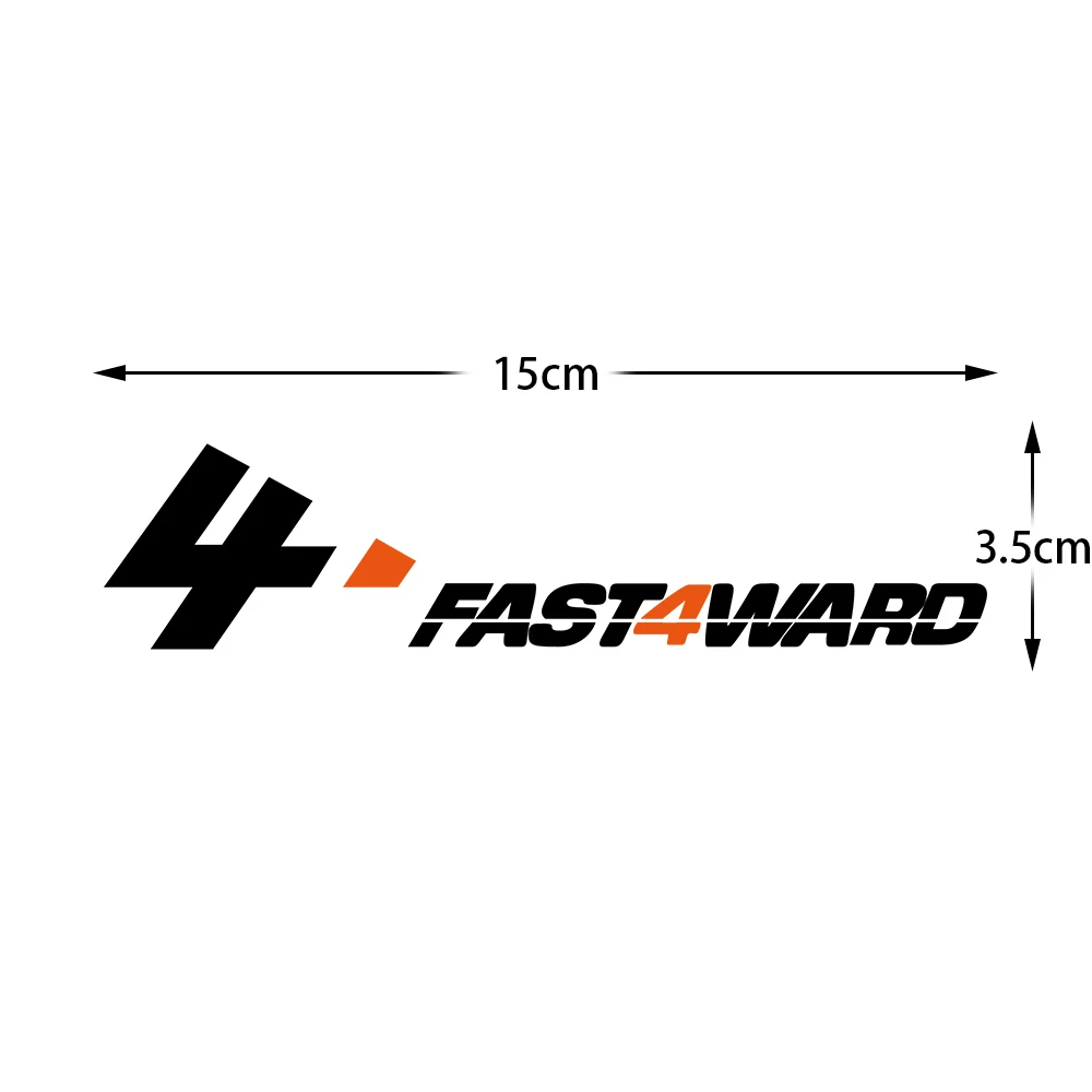 ملصقات JDM FAST4WARD لتصفيف السيارة وديكور السيارة والباب الأمامي ونافذة السيارة والذيل الخلفي والدراجة النارية والشارات