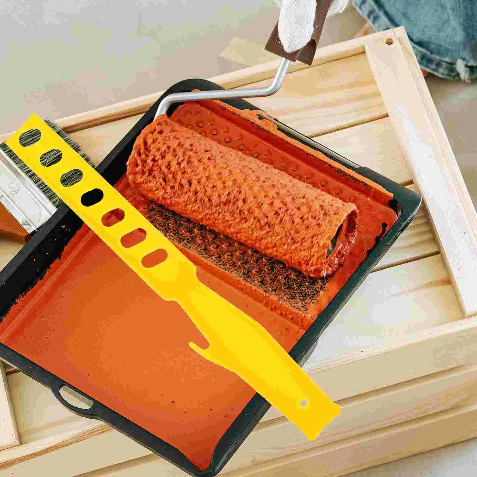 Farbe Rührstab Home Finishing Tool Wiederverwendbare Rührmischung Tragbare Kunststoff-Mischstab