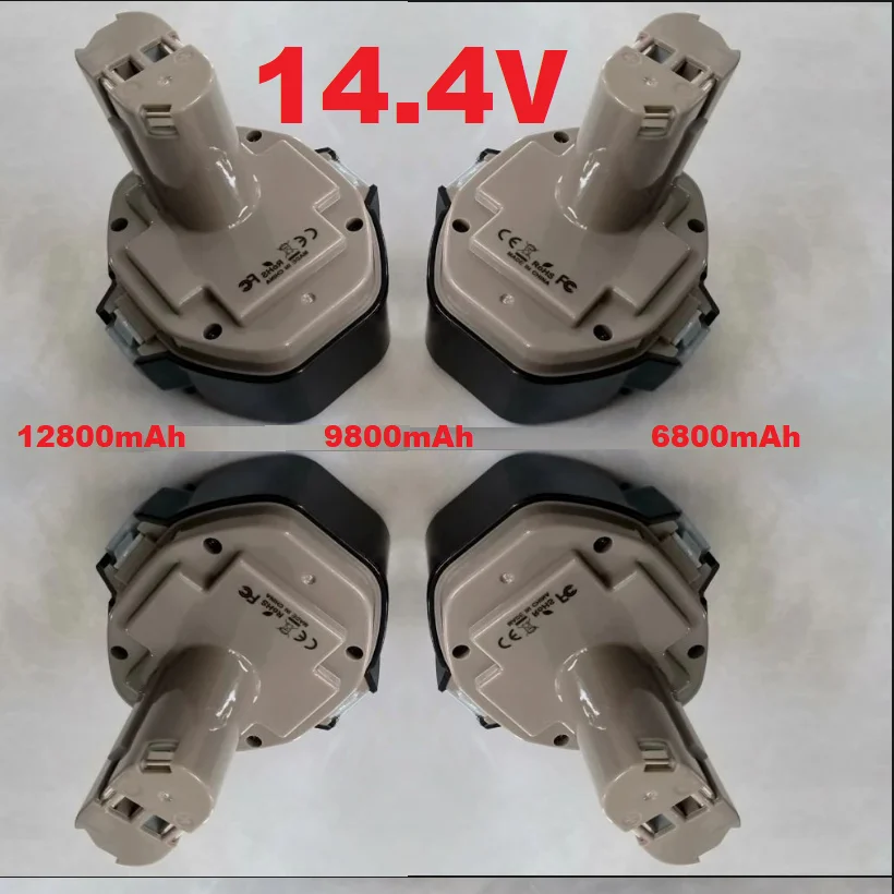 

2026 год DAWEIKALA оригинальный аккумулятор для MAKITA 14,4 В 12800 мАч NI-CD для электроинструмента Makita PA14,1422,1420 192600-1 6281D 6280D