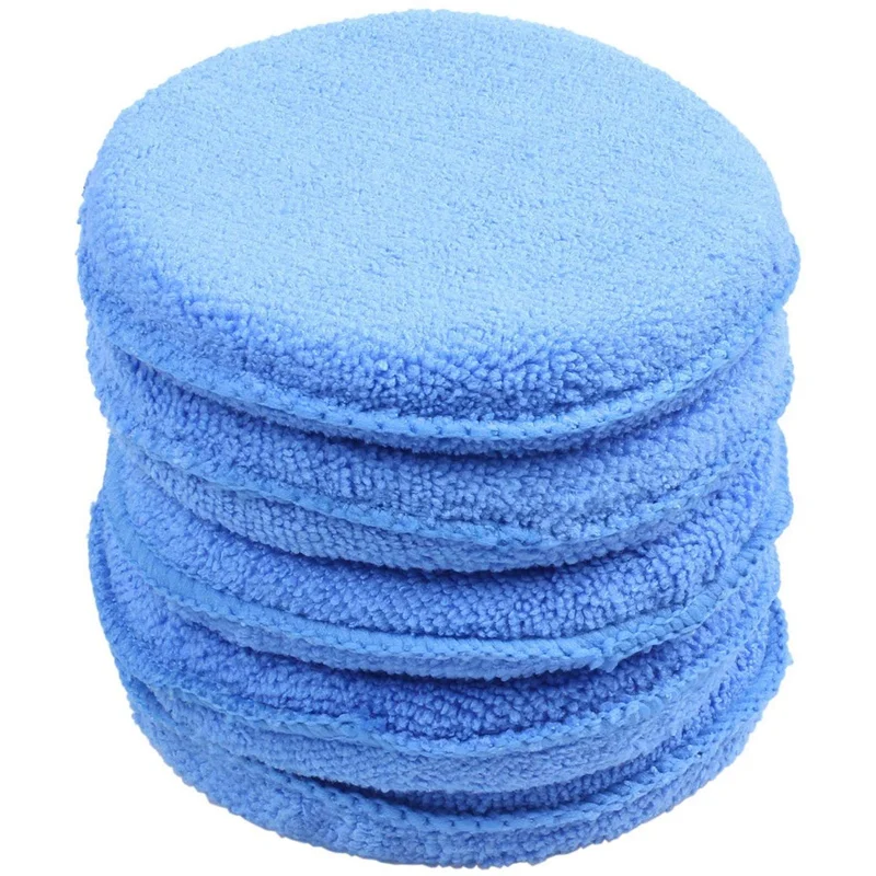 

40X Car Waxing Polish Microfiber Foam Sponge Applicator Cleaning Detailing Pads