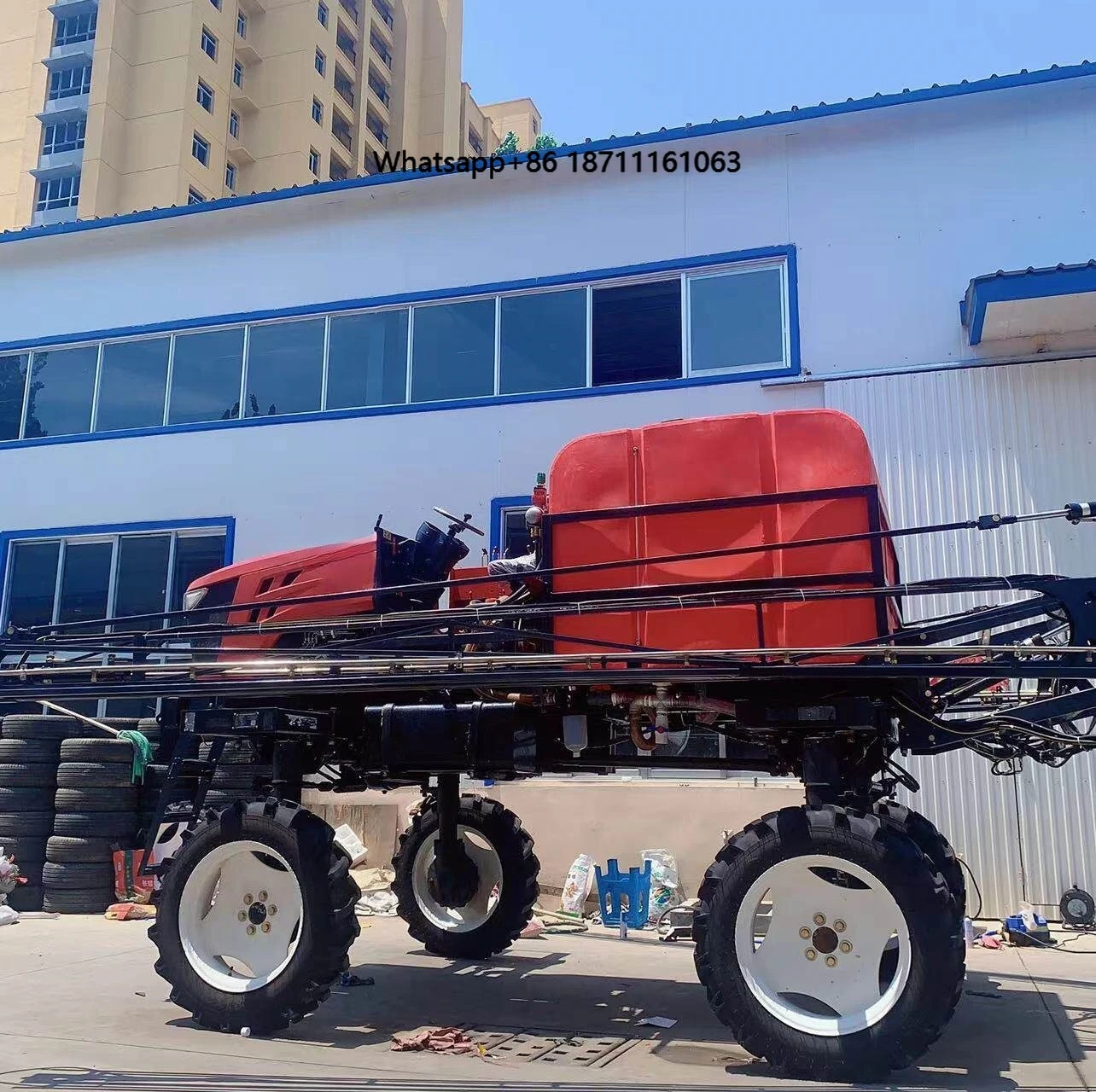 Pesticide Sprayer Plant Protection Fully Automatic Agricultural Four-Wheel Vehicle High-Pressure Ride-On Sprayer Applicator