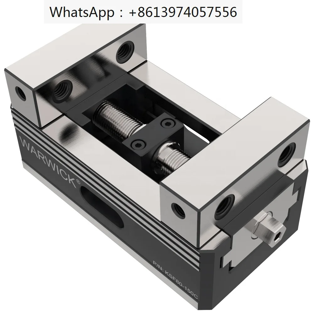 KSF-80-150C  quick double action self-centering vise wise for 5th axis horizontal vertical milling machine