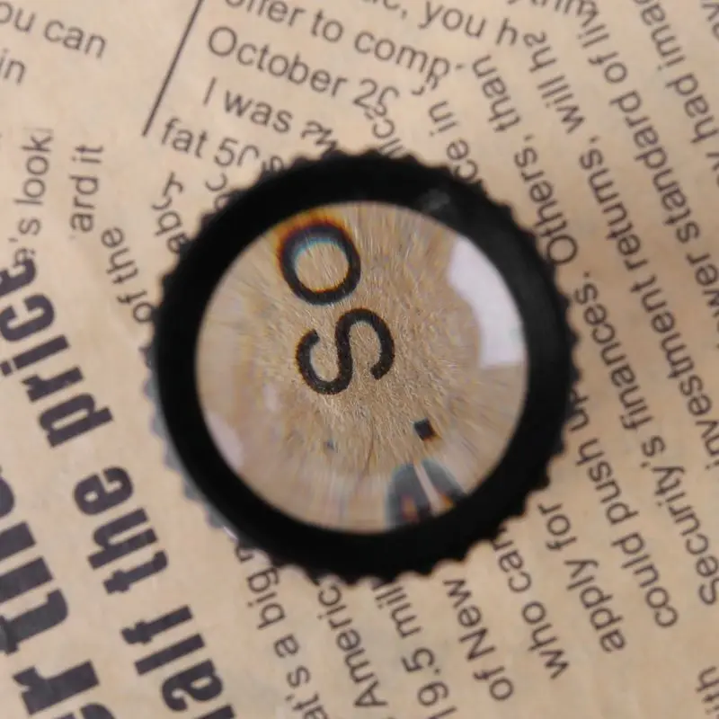 10x مجوهرات مكبرة العدسة مجوهرات حلقة العين أحادي الجيب عدسة مكبرة لساعة إصلاح عملات الأحجار الكريمة طوابع ساعة