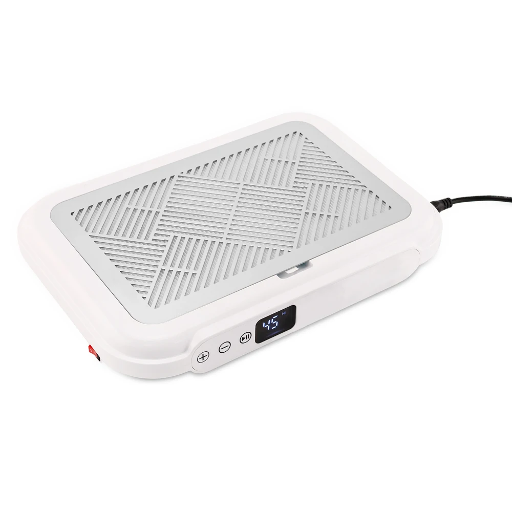 

Powerful Two Fans Nail Suction Dust Collector Strong Nail Drill Vacuum Cleaner Nail Tools Dust Collectors with Double Fan