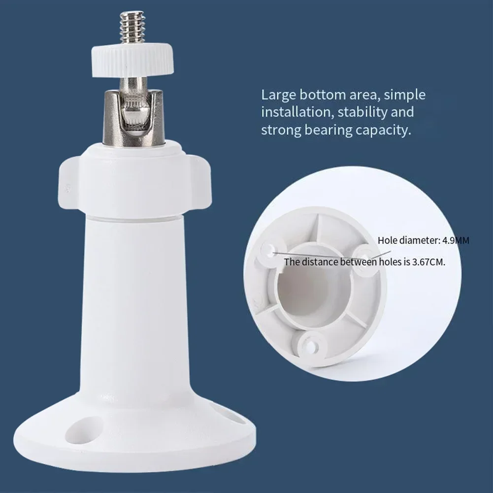 Monitoring Bracket Indoor Outdoor Camera Base Outdoor Camera Base Monitoring surveying topography accessories White Black