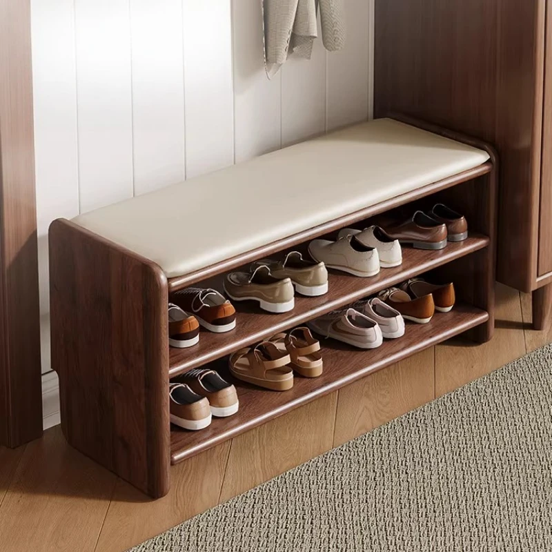 Mueble Zapatero con Organizador de Asientos, Moderno, de Diseño Nórdico de Lujo, para Almacenamiento y Exhibición de Zapatos, Archivadores, Muebles para Zapatería