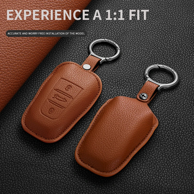 

Leather Car Protect Key Case For Peugeot 308 408 508 2008 3008 4008 5008 For Citroen C4 C6 C2 C1 C3-XR DS3 DS5 Picasso Grand