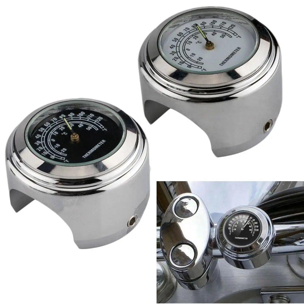 Universal Motorcycle Thermometer Waterproof Motorcycle Bike Handle Bar Thermometer Bike Handlebar Mount Thermo Moto Accessories