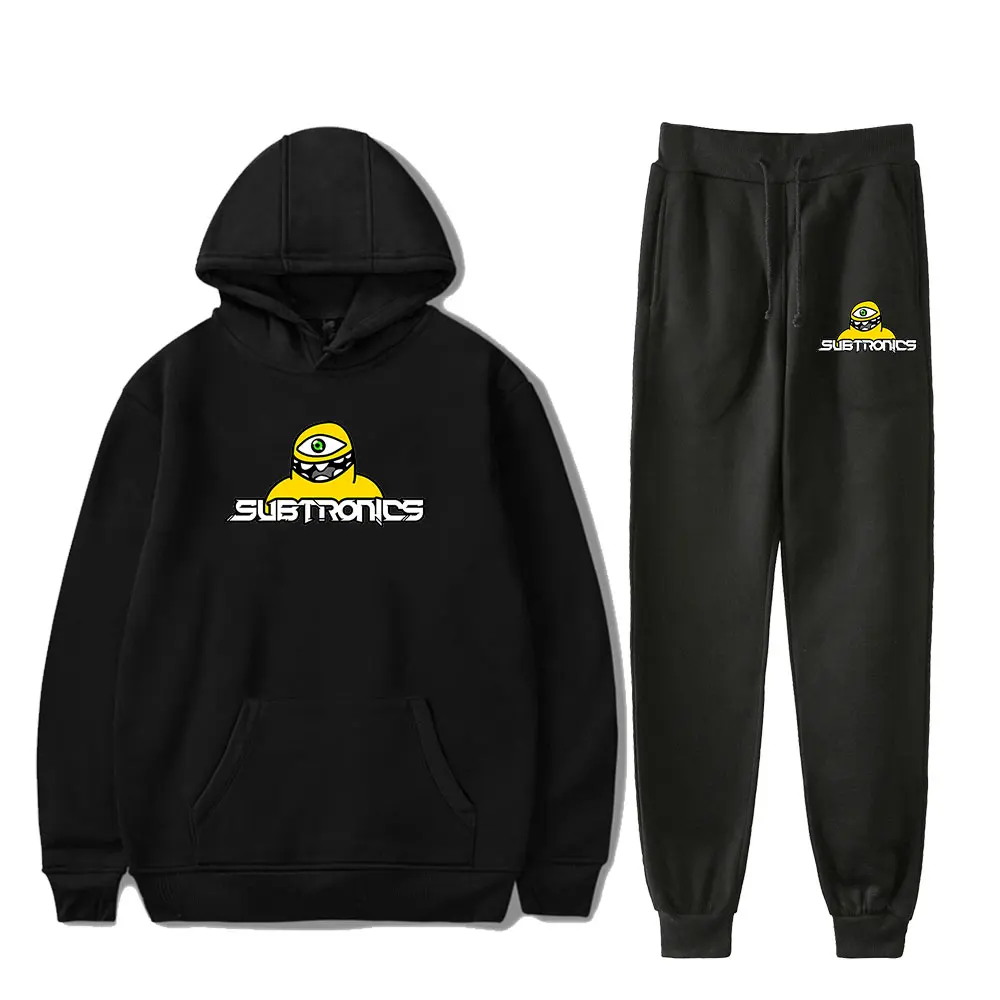 

Subtronics Classic Cyclops Merch Two Piece Set Sweatshirts+Sweatpants Women Men Hoodie Jogger Pants 2022 Hip Hop Clothes