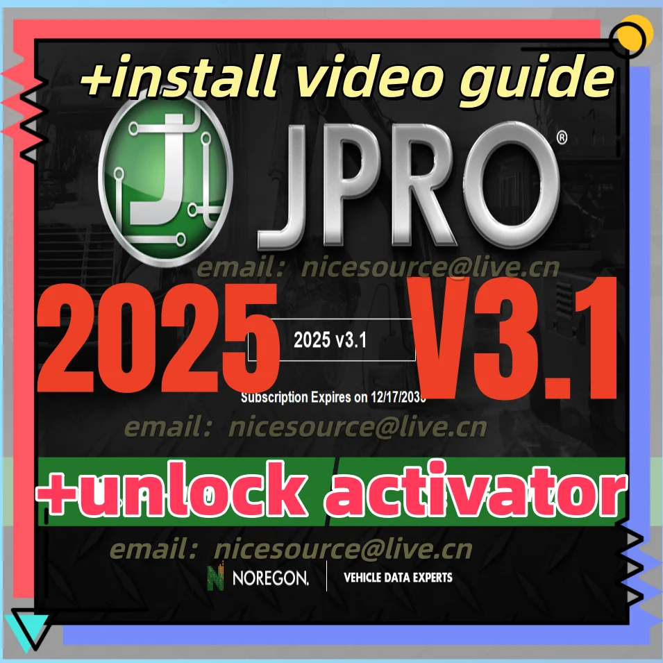 2025 JPRO Commercial Fleet Diagnostics 2025 v3.1 / 2025v2 /2024 v3 /2019 v2 +unlocked keygen+ free help install + install vide