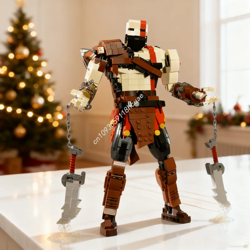 

968pcs MOC Kratos God War Iconsed Model Building Blocks DIY Creative Idea Education Brick Toys Kids Christmas Gift Birthday