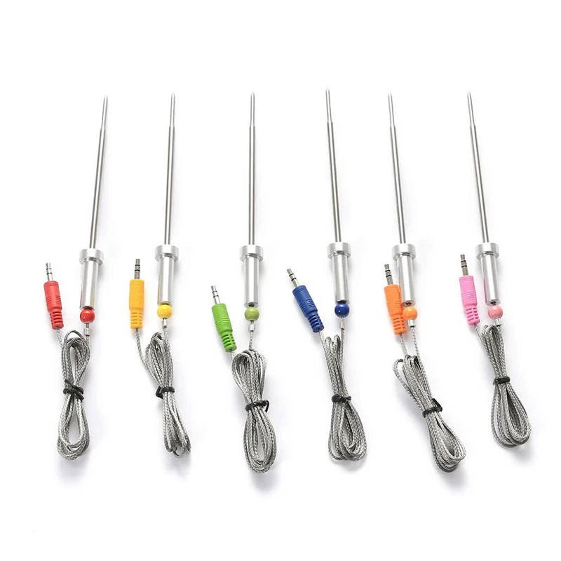 50PCS BL-BBQ-CWF-3690 IP68 Digital Industrial Thermometer Digital Food Meat BBQ Thermometer With Fast Response K Type Thermocoup