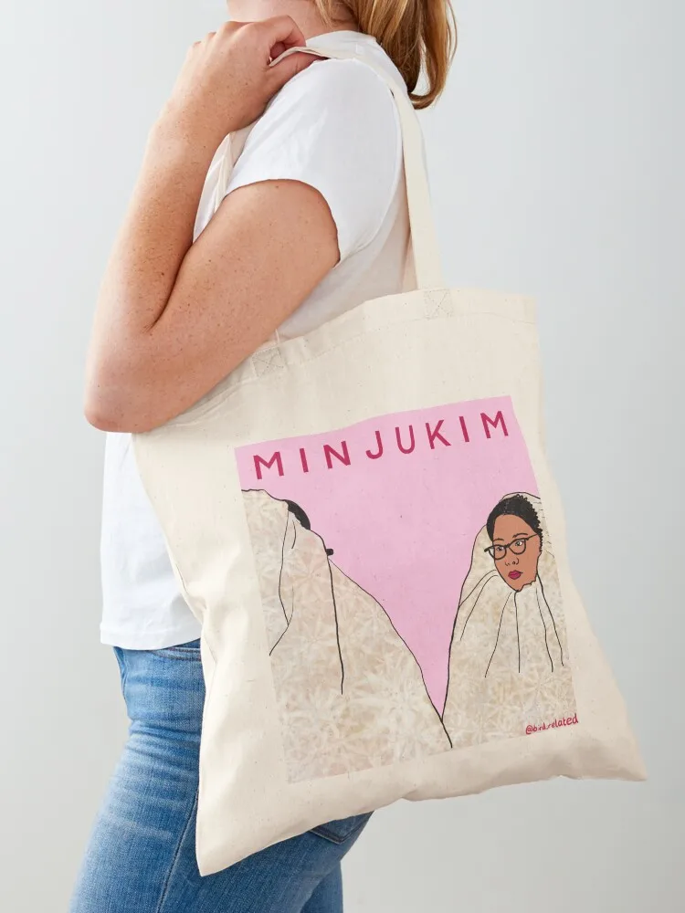 Minju Kim- Next in Fashion, Netflix Tote Bag hand bag ladies Big bag Canvas Tote