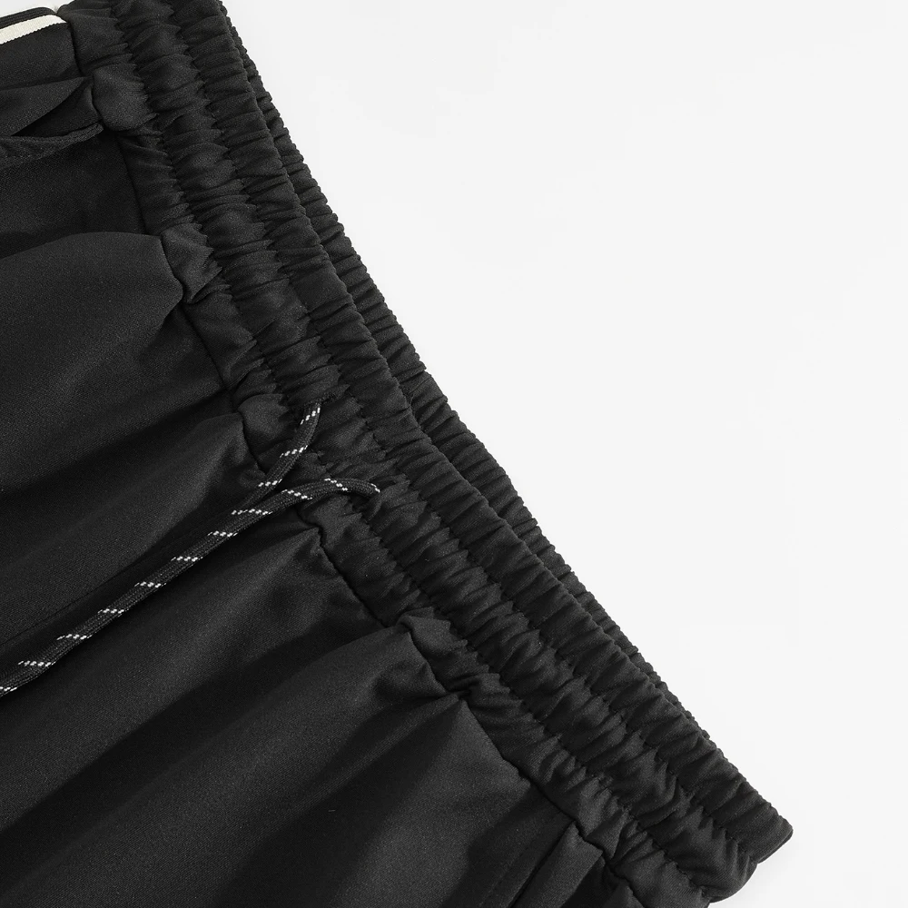 شورت رياضي برباط للرجال، قماش مسامي، شفاف قليلاً، تصميم فضفاض وعصري، مريح ومتعدد الاستخدامات #3