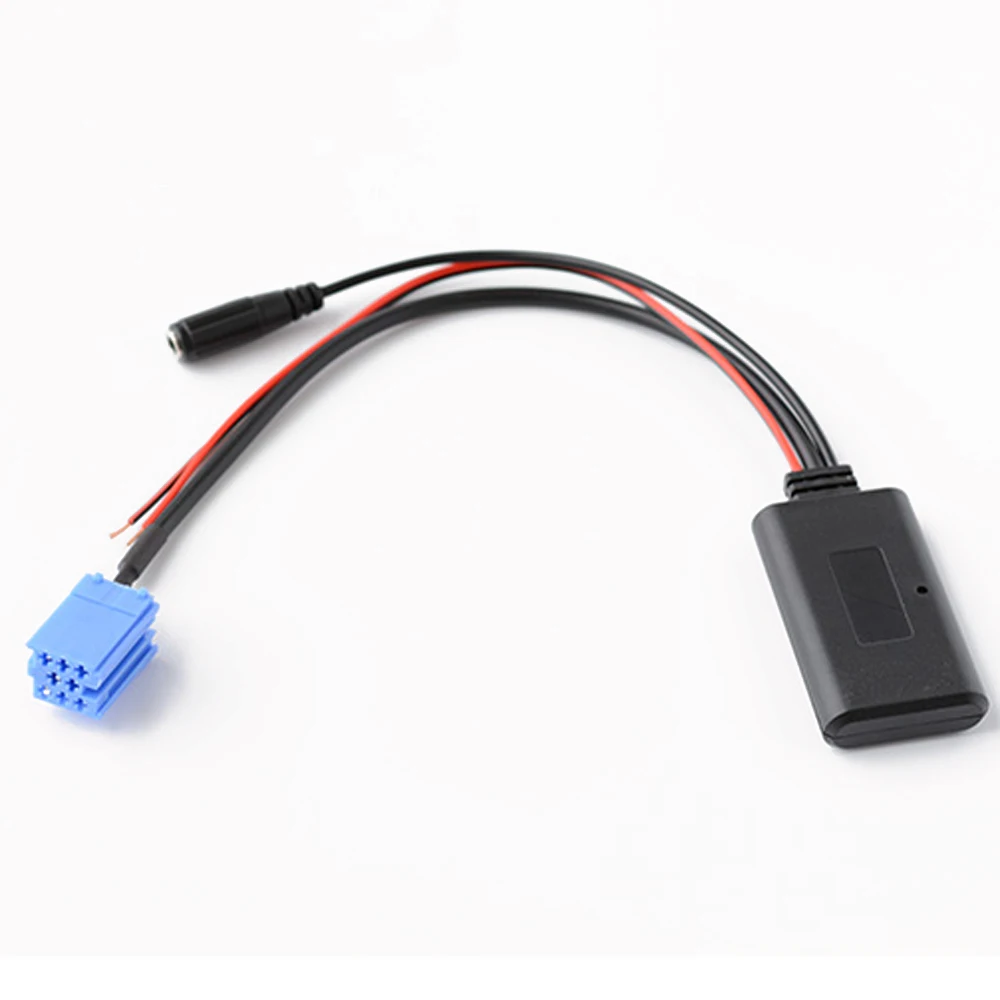 Adattatore per microfono wireless bluetooth per auto Stereo AUX IN Musica per VW Golf MK4 per Audi A3 A4 A6 8PIN per Skoda Octavia