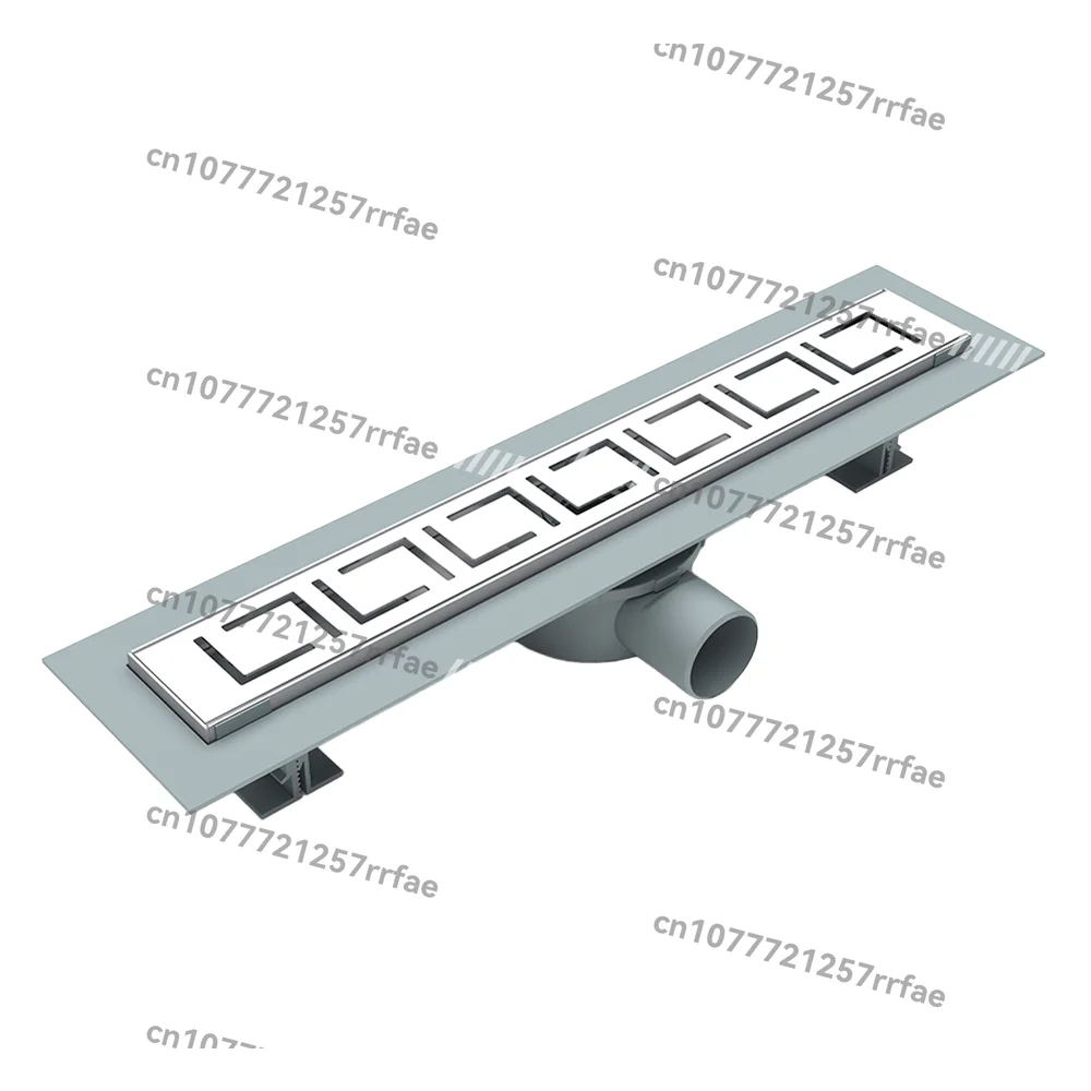 

Modern 304 stainless steel linear bathroom shower floor drain outdoor popular rectangular shower drain hair filter filter