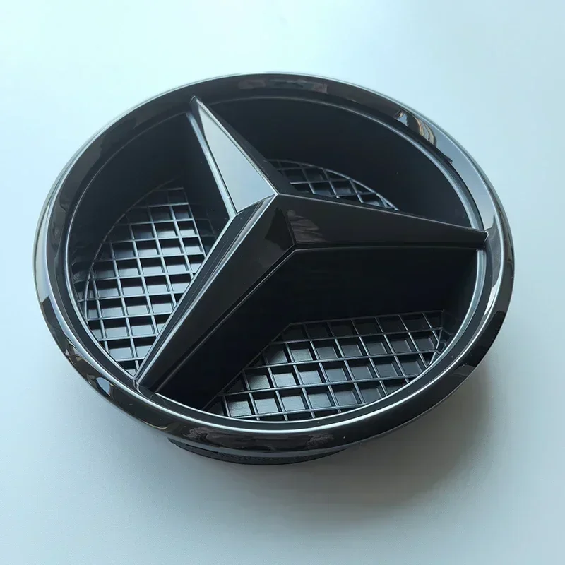 

Горячие полые сетки ABS, передняя решетка, эмблема автомобиля, значок 3D звезды для Mercedes Benz W204 W205 W213 X253 W166 и т. д. Наклейка на автомобиль Chro