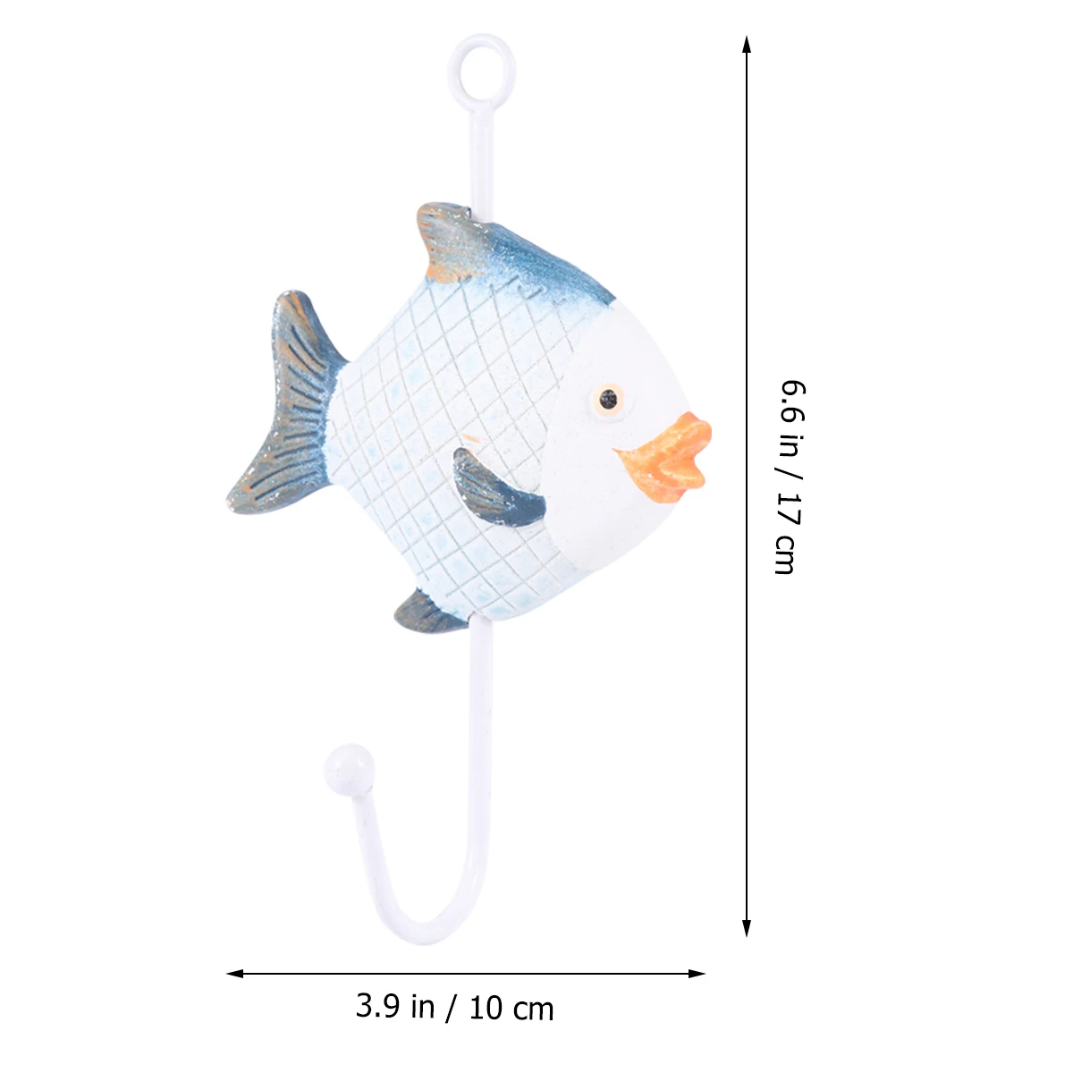 

3 pcs Mediterranean Style Wall Hooks Creative Wooden Decor Practical Storage Key Umbrella Hangers Home Accessories