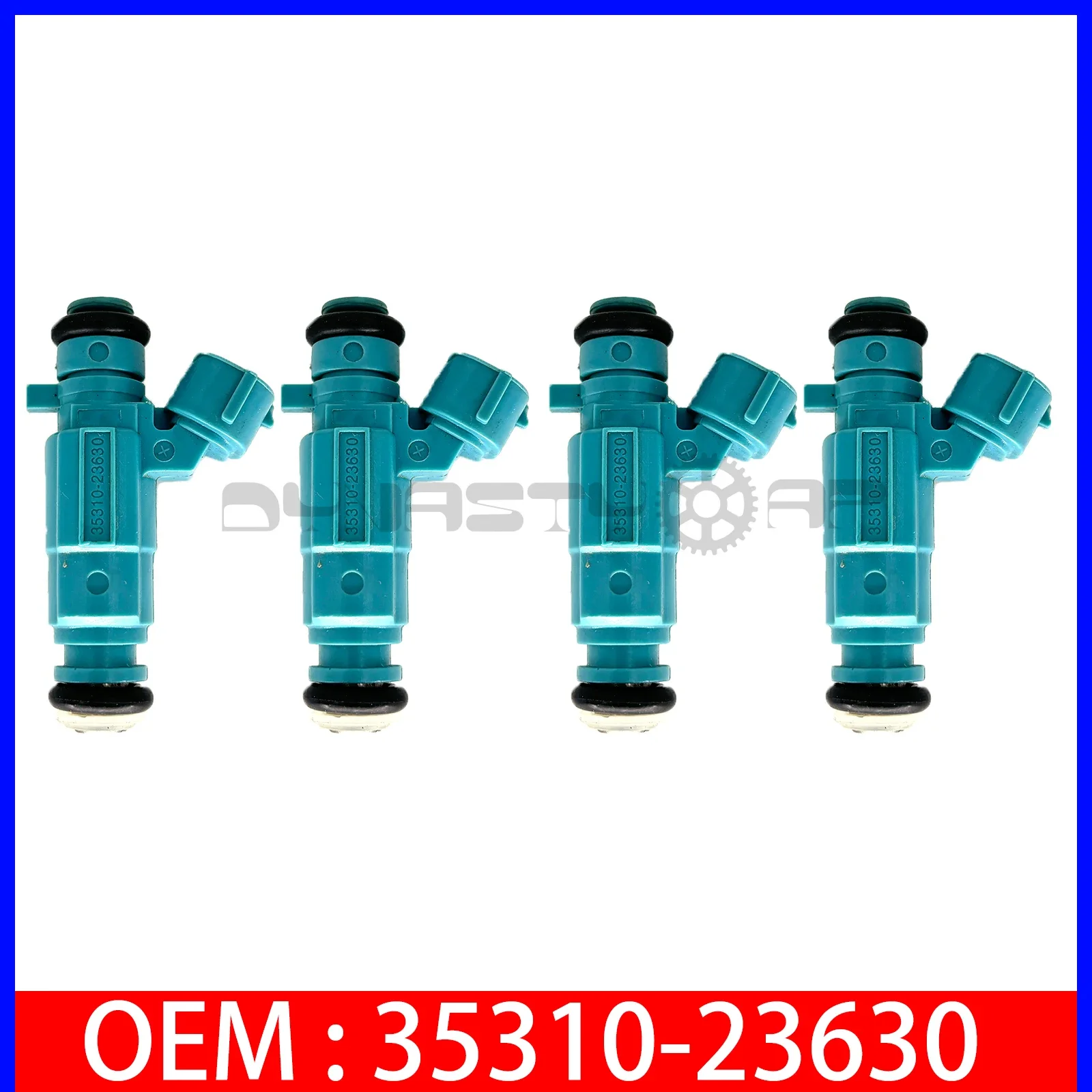 4x Fuel Injector 35310-23630 for Hyundai Santa Fe Tucson Kia Sportage Soul Optima 3531023630