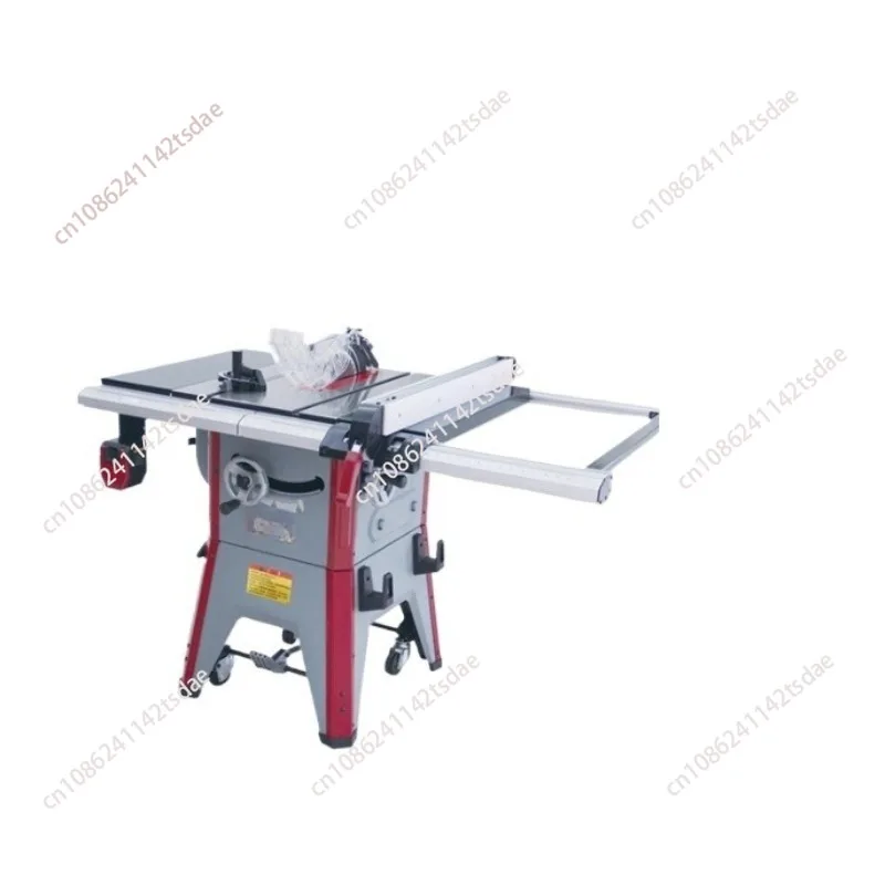 

10 Inch Table Saw With Stand & Protective Cover 1800W Motor 2800 RPM 1015x 685mm Tabletop 90° Cross Cut & 0-45° Bevel