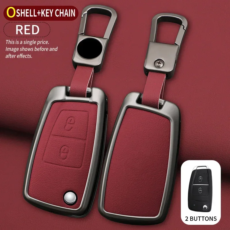 

Zinc Alloy 2 Buttons Car Key Case Cover Fob For DongFeng DFM 580 370 S560 AX7 AX5 AX4 AX3 MX5 Auto Accessories Protector