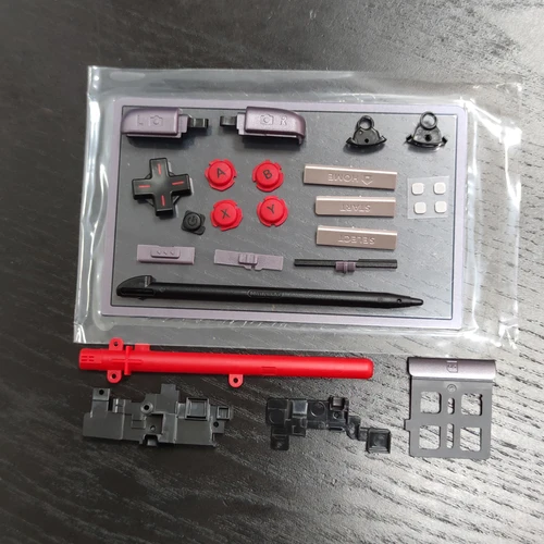 Original nuevo GreyNES piezas limidas accesorios cubierta de carcasa caja para antiguo 3DS XL/LLConsole