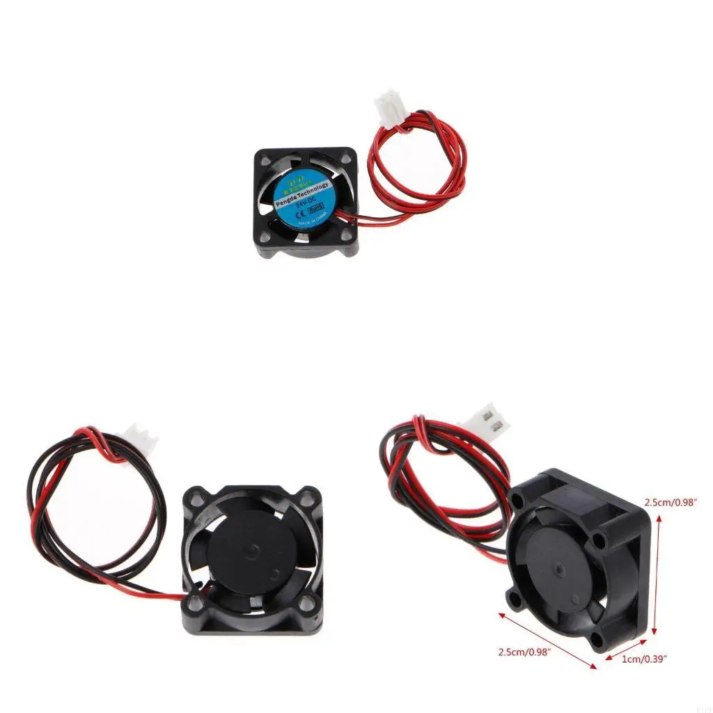 E1PF 2510 Cooling Fan 24v 25x25x10mm Humidifier Centrifugal Fan Industrial Blower for Reprap 3d Printer Parts