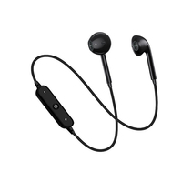 S6 Sport Neckband Wireless Bluetooth-compatible Earphone Headset with Mic in-ear earbuds For iPhone Xiaomi Huawei
