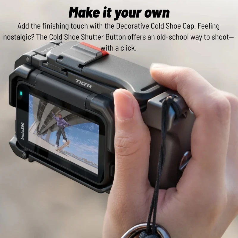 Insta360 Ace Pro 2 Xplorer Grip Kit Aluminum Metal Case Ergonomic