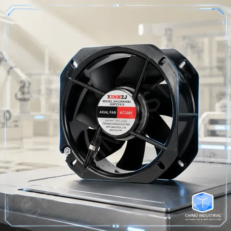 【CHIMU INDUSTRIAL】 for 200FZY6-S Axial Flow Fan High Temp Resistant Iron Blade Large Air Volume 220V 380V AC