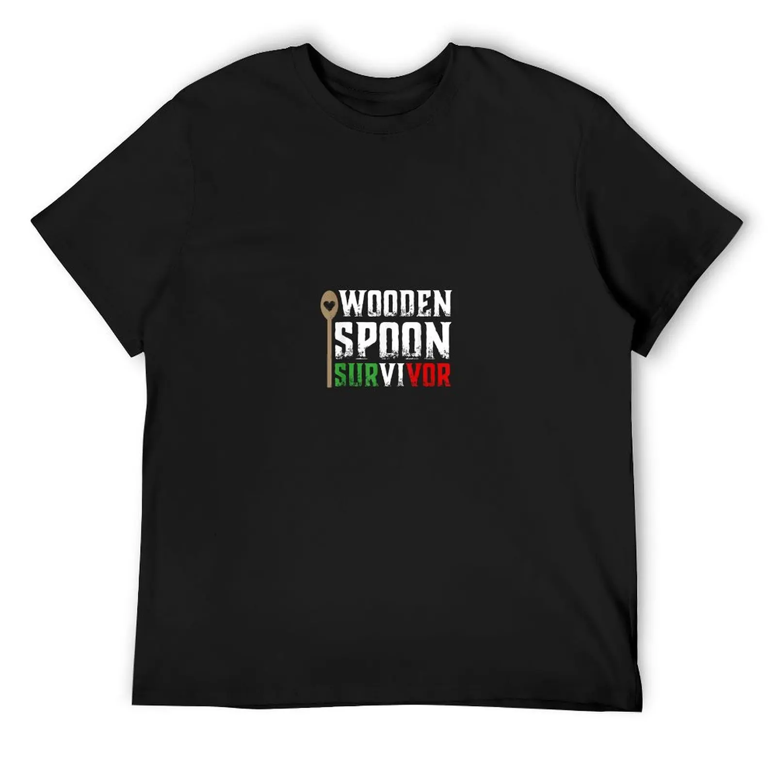 

Funny Italian Wooden Spoon Survivor T-Shirt blue archive new edition cheap stuff quick-drying heavyweight t shirts for men