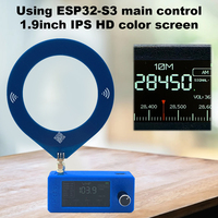 1 Set Multi-choice SI4732 Radio Receiver IPS Screen AM/FM/LSB/USB/DAB Mini Portable Shortwave Radio With Loop/Telescopic Antenna