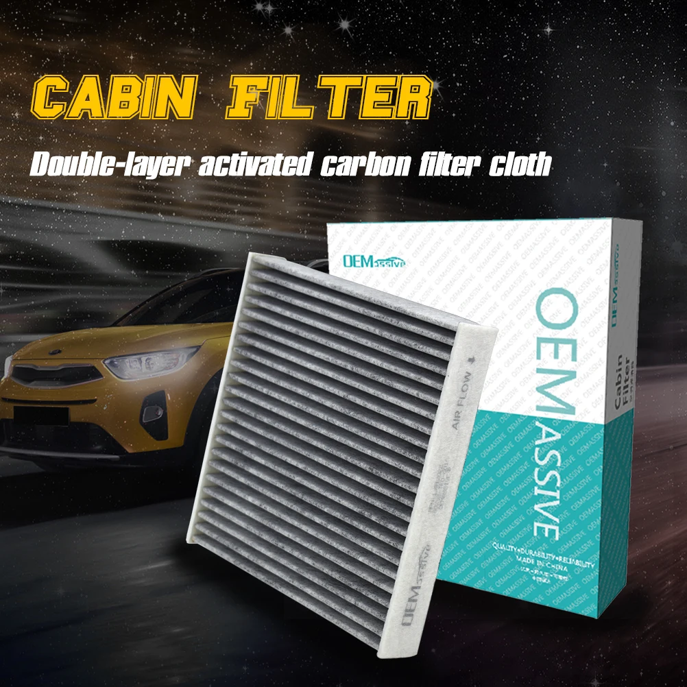 Car Accessories Pollen Cabin Air Filter For Honda City Civic X CR-Z Fit 3 4 HR-V Insight 80292-TF0-G01 2010 2011 2012 2013 2014