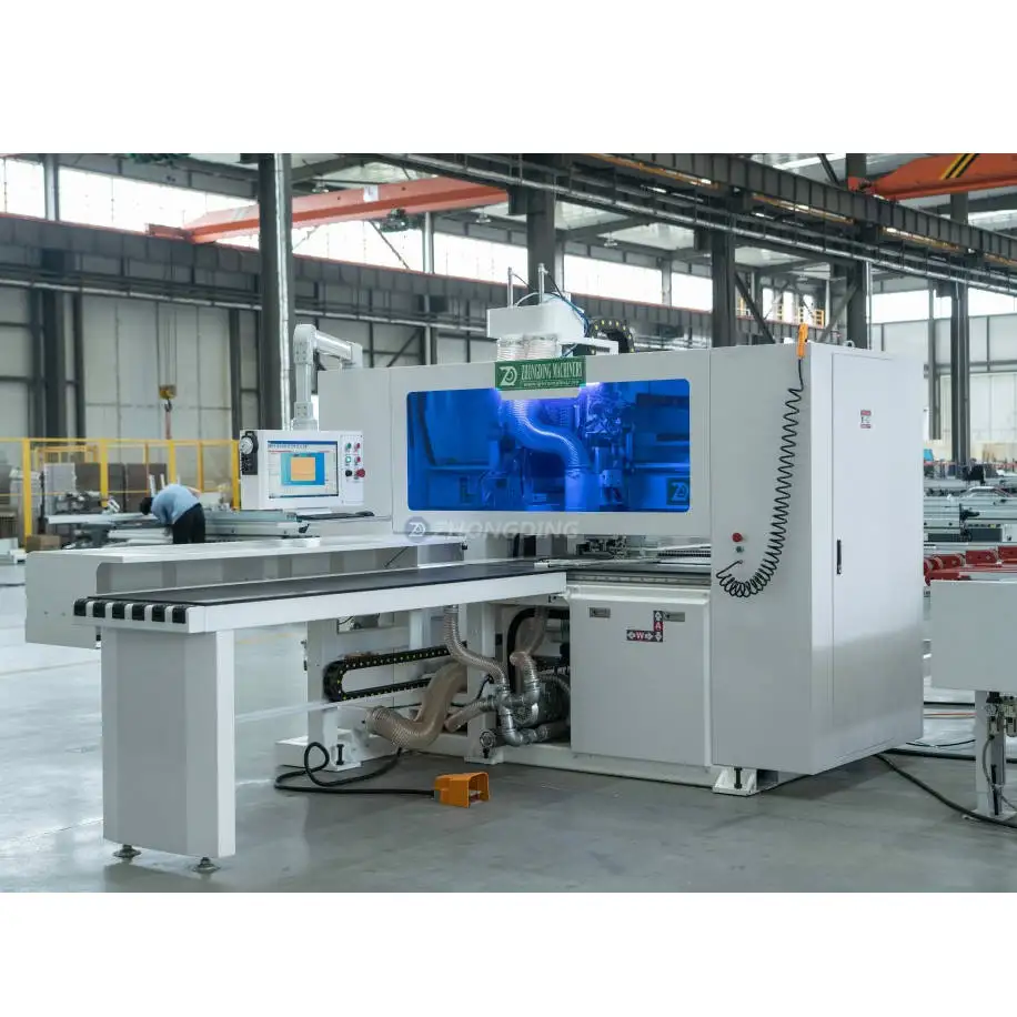 Automated 6-Face Panel Processor for RTA Furniture with Pre-Programmed Joinery Cycles