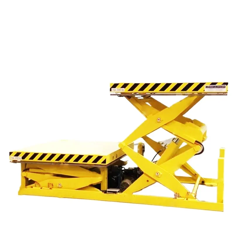 Fixed Scissor Lift Platform Heavy Duty Hydraulic Lifting Table Industrial Warehouse Cargo Elevator Production Line Support