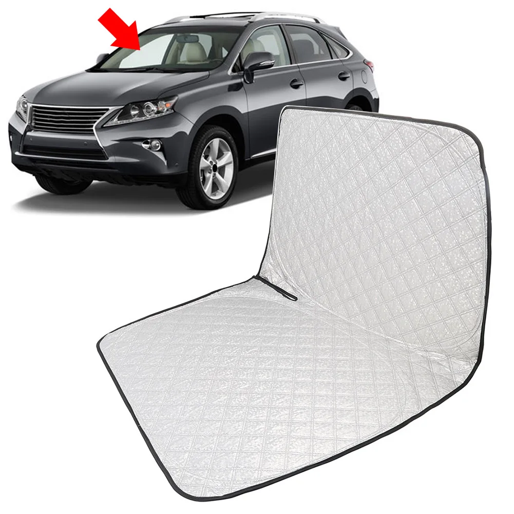 

Car Foldable Front Windshield Sun Shade Visor Protector Custom For Lexus RX 2010-2015 Wear Resistant