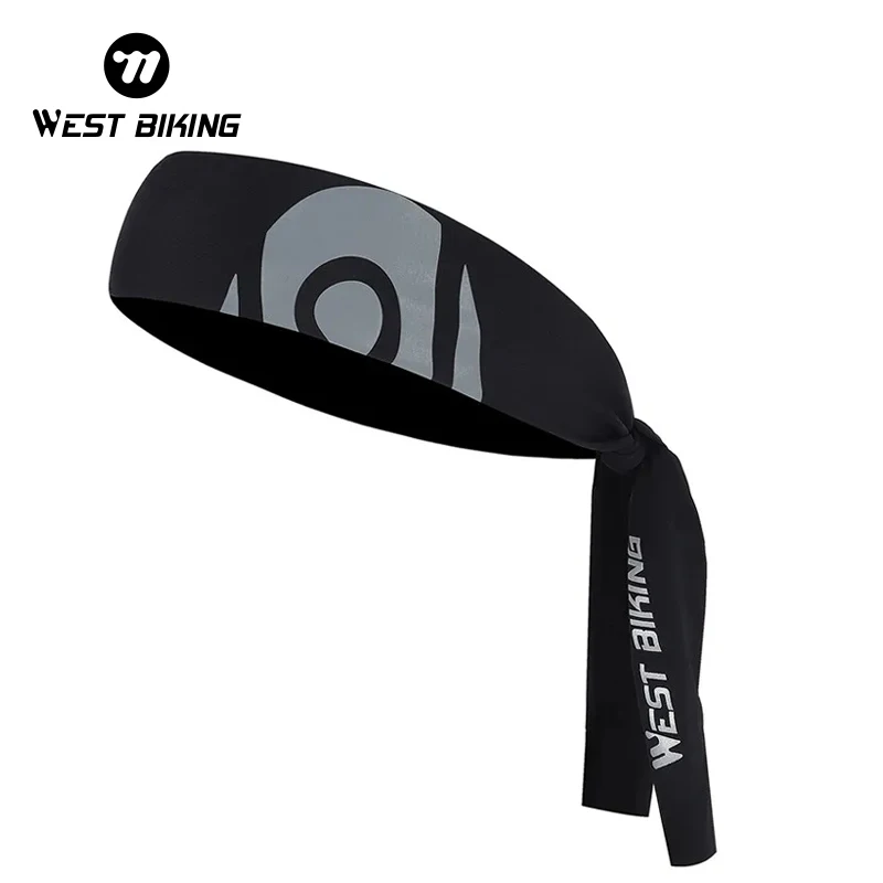 WEST BIKING Summer Cycling Headwear Anti-sweat Breathable Running Cycling Women Men Bicycle Headband Outdoor Sport Bandana