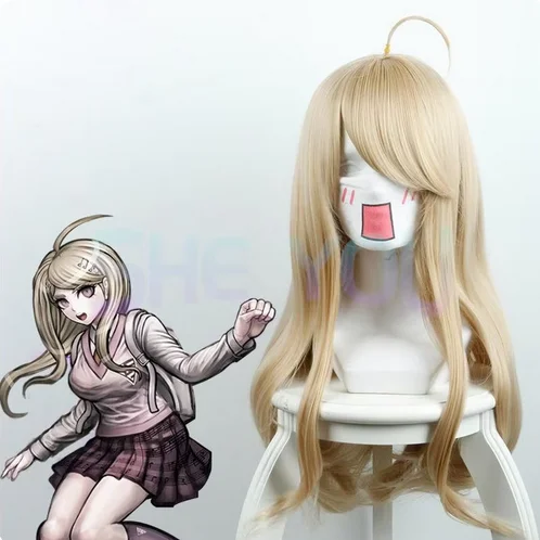 

Парик для косплея из синтетических волос Dangan Ronpa Danganronpa V3 Kaede Akamatsu